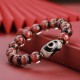 Tibetan Nine-Eye Dzi Bead Wealth Bracelet Tibetan Nine-Eye Dzi Bead Wealth Bracelet