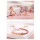 Gradient Agate Peach Blossom Luck Bracelet Gradient Agate Peach Blossom Luck Bracelet