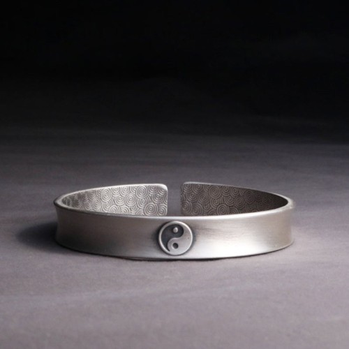 999 Sterling Silver Yin Yang Harmony Balance Bracelet 999 Sterling Silver Yin Yang Harmony Balance Bracelet