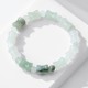 Jade Coconut Shell Bamboo Luck Bracelet