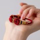 Handmade True Love Knot Peach Blossom Bracelet Handmade True Love Knot Peach Blossom Bracelet