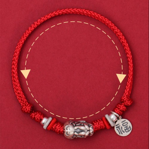 925 Silver PiXiu Fu Wealth Handmade Bracelet 925 Silver PiXiu Fu Wealth Handmade Bracelet