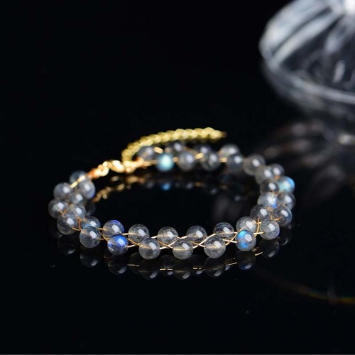 Natural Moonstone Love Blessing Bracelet Natural Moonstone Love Blessing Bracelet