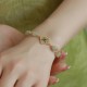 Hetian Jade Bead Luck Chain Bracelet Hetian Jade Bead Luck Chain Bracelet