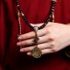 108 Mala Beads Gold Sheen Obsidian Wealth Bracelet 108 Mala Beads Gold Sheen Obsidian Wealth Bracelet