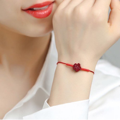 Handmade Plum Blossom PiXiu Lotus Koi Fish Bracelet Handmade Plum Blossom PiXiu Lotus Koi Fish Bracelet