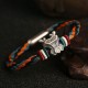 Sterling Silver Dragon Zodiac Protection Bracelet