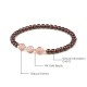 Garnet Strawberry Quartz Calm Bracelet Garnet Strawberry Quartz Calm Bracelet