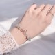 Strawberry Quartz Moonstone Luck Bracelet