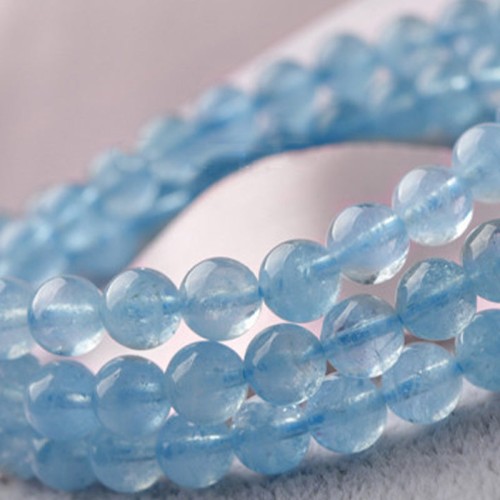 Natural Aquamarine Peace Healing Bracelet