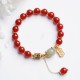 Red Agate Hetian Jade Confidence Charm Bracelet Red Agate Hetian Jade Confidence Charm Bracelet