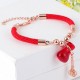 Wealth Attractor Red Agate Red Rope Bracelet