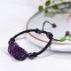 Obsidian Amethyst Citrine PiXiu Wealth Bracelet Obsidian Amethyst Citrine PiXiu Wealth Bracelet