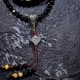 108 Mala Beads Gold Sheen Obsidian Wealth Bracelet 108 Mala Beads Gold Sheen Obsidian Wealth Bracelet