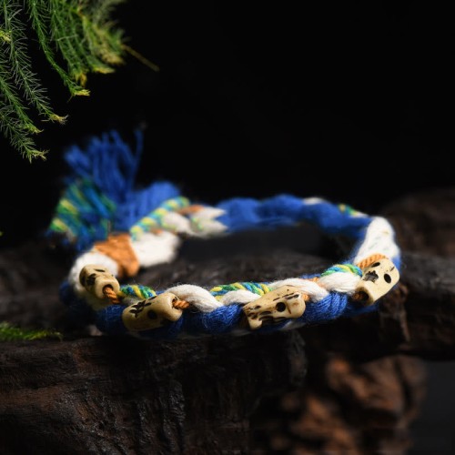 Tibetan Zakiram Goddess of Wealth Bead Luck Bracelet