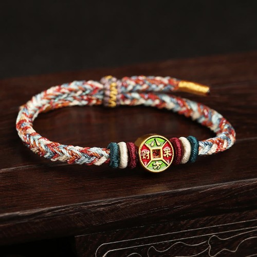 Flash Sale: Colorful Rope Wealth Knot Luck Bracelet Flash Sale: Colorful Rope Wealth Knot Luck Bracelet