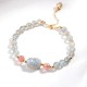 Moonstone Strawberry Quartz PiXiu Healing Bracelet Moonstone Strawberry Quartz PiXiu Healing Bracelet