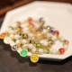 Tibetan Five Gods of Wealth Liuli Glass Bracelet Tibetan Five Gods of Wealth Liuli Glass Bracelet