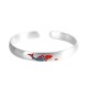 999 Sterling Silver Koi Fish Luck Cuff Bangle 999 Sterling Silver Koi Fish Luck Cuff Bangle