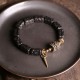 Ebony Wood Copper Balance Protection Bracelet Ebony Wood Copper Balance Protection Bracelet