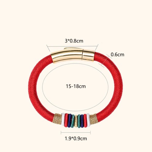 Tibetan Handmade King Kong Knot Five Elements Luck Bracelet Tibetan Handmade King Kong Knot Five Elements Luck Bracelet