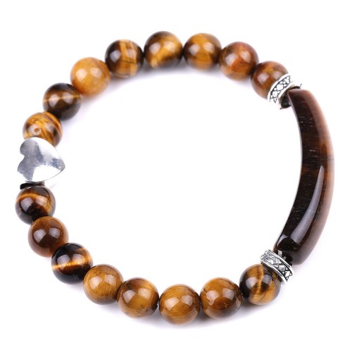 Crystal Beads Unisex Heart Bracelet Crystal Beads Unisex Heart Bracelet