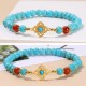 Turquoise Bead Protection Balance Bracelet Turquoise Bead Protection Balance Bracelet