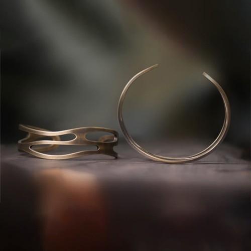 Vintage Copper Brass Wealth Cuff Vintage Copper Brass Wealth Cuff