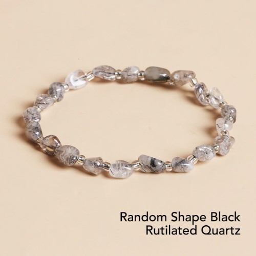 Irregular Shape Stone Crystal Meditation Balance Bracelet Irregular Shape Stone Crystal Meditation Balance Bracelet