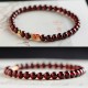 999 Gold Koi Fish Garnet Protection Bracelet 999 Gold Koi Fish Garnet Protection Bracelet
