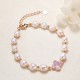 Pearl Four Leaf Clover Wealth Bracelet Pearl Four Leaf Clover Wealth Bracelet