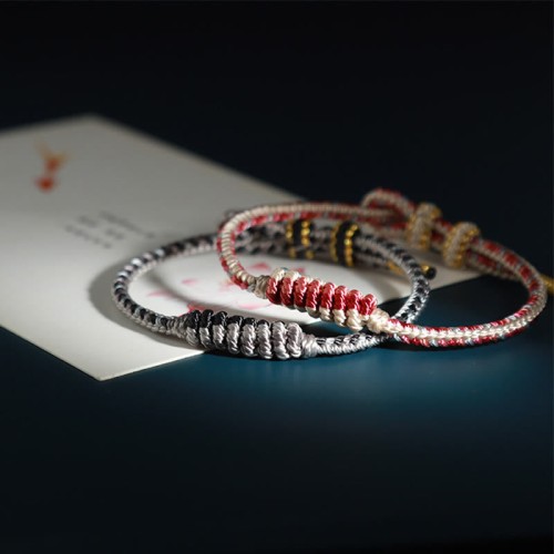 Tibetan Eight Thread Peace Knot Prayer Bracelet Tibetan Eight Thread Peace Knot Prayer Bracelet