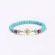 Turquoise Bead Protection Balance Bracelet Turquoise Bead Protection Balance Bracelet