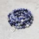 Blue Aventurine Lotus Peace Necklace Bracelet