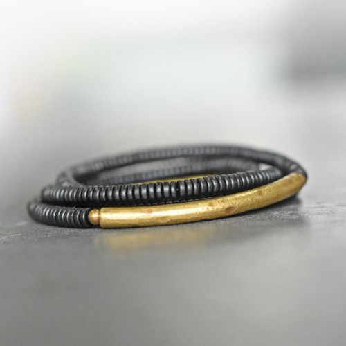 Ebony Copper Balance Multilayered Bracelet Ebony Copper Balance Multilayered Bracelet