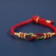 Handmade Faith Strength Braid String Bracelet Handmade Faith Strength Braid String Bracelet