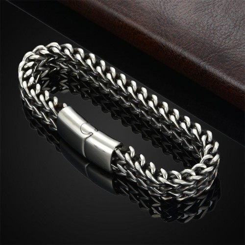 Fish Scale Titanium Steel Balance Bracelet Fish Scale Titanium Steel Balance Bracelet