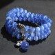 Cat Eye PiXiu Support Triple Wrap Bracelet