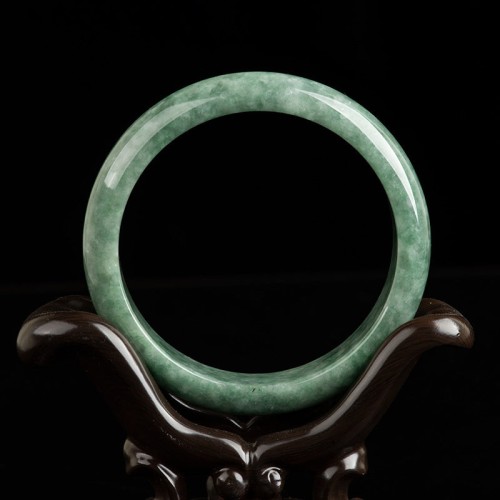 Natural Jade Luck Wealth Bangle Natural Jade Luck Wealth Bangle