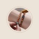 Sandalwood Turquoise Protection Double Wrap Bracelet