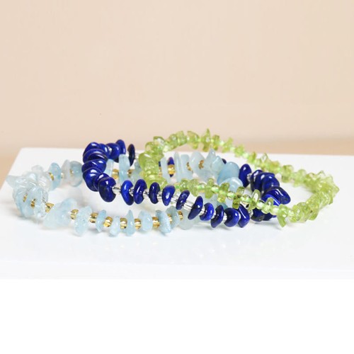 Irregular Shape Stone Crystal Meditation Balance Bracelet Irregular Shape Stone Crystal Meditation Balance Bracelet