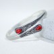 Zircon Water Drop Healing Cuff Bracelet