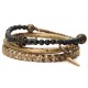Lava Rock Copper Balance Cuff Bangle