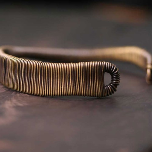 Wrapped Copper Luck Wealth Adjustable Cuff Bracelet Wrapped Copper Luck Wealth Adjustable Cuff Bracelet