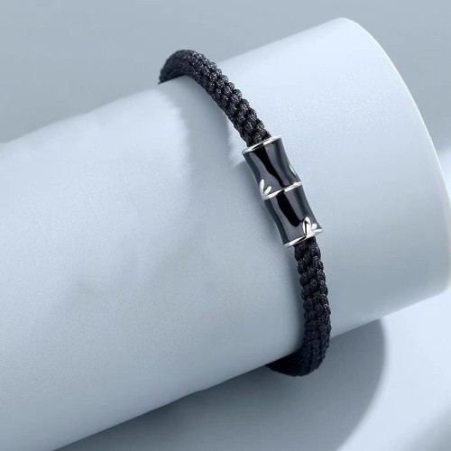Bamboo Pattern Healing Couple Rope Bracelet