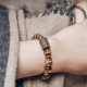 Tiger Eye Stone Copper Protection Bracelet Tiger Eye Stone Copper Protection Bracelet