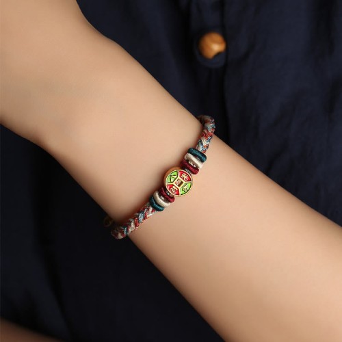 Flash Sale: Colorful Rope Wealth Knot Luck Bracelet Flash Sale: Colorful Rope Wealth Knot Luck Bracelet