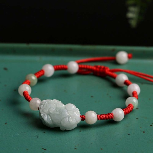 Natural Jade PiXiu Luck Bracelet Natural Jade PiXiu Luck Bracelet