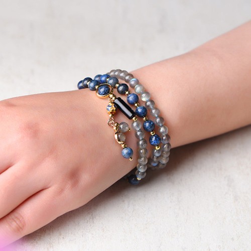 Moonstone Lazurite Healing Bracelet Moonstone Lazurite Healing Bracelet