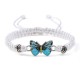 Butterfly Freedom Love Charm Bracelet